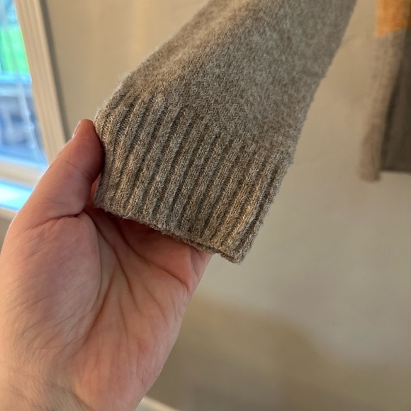 Vero Moda Women’s Color Block Pullover Crewneck Sweater size M - Picture 5 of 7